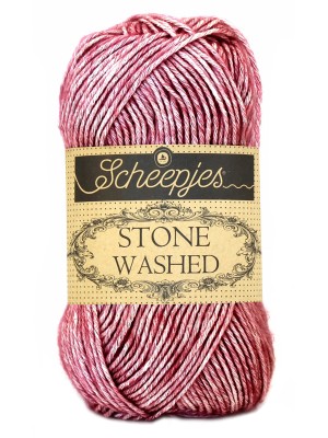 Scheepjes Stone Washed - 808 Corundum Ruby